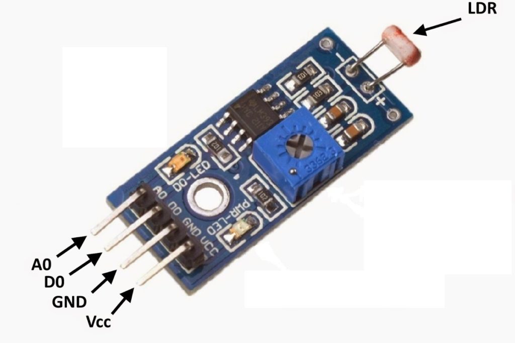 Modulo Sensor De Luz Fotorresistencia Ldr