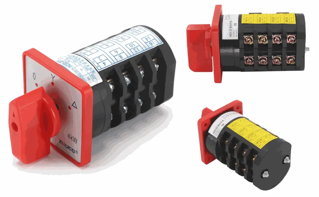 300----Selector 3 Pos 1-0-2 Arranque Estrella-delta 20a 4 Polos.webp