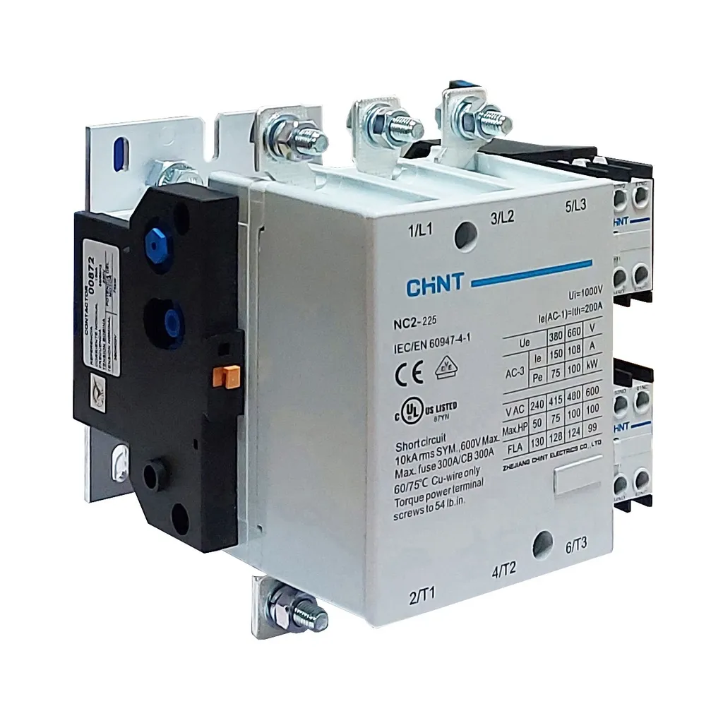NC2-225-220V — CONTACTOR CA TRIFÁSICO 220VCA 225A-CA3275A-CA1 2NA+2NC.webp