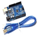 Tarjeta Uno R3 Atmega328 Smd C/ Cable Compatible Con Arduino