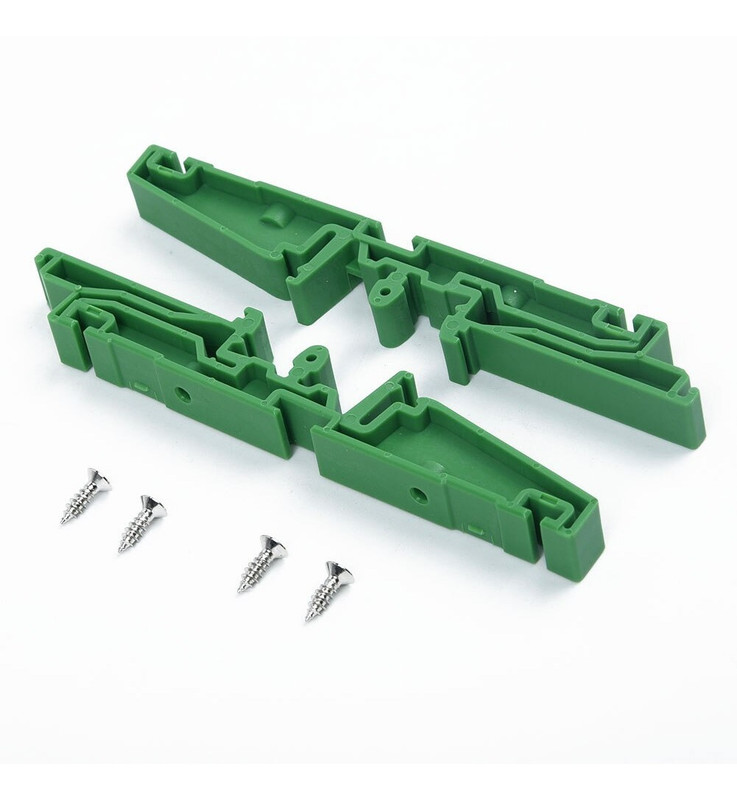 [25] 1 Par Clema Riel Din P/ Arduino Drg-03 Soporte Arnes Clip #3