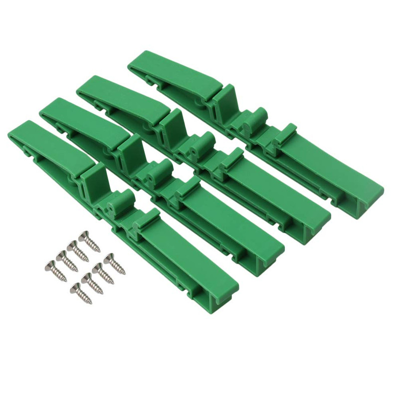1 Par Clema Riel Din P/ Arduino Drg-04 Soporte Arnes Clip Monta #4