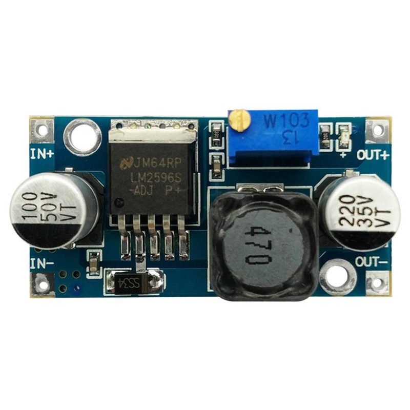 [37] Lm2596s Fuente Regulador Ajustable 4-35v A 1.25-30 3a Step