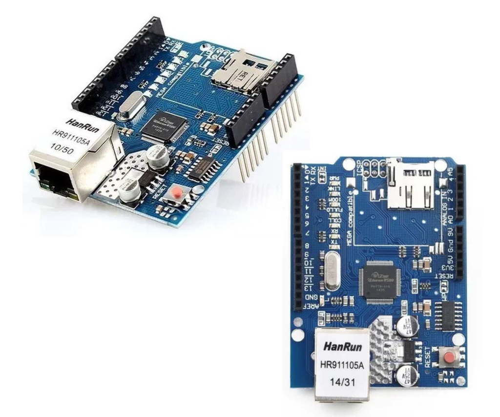 [42] Ethernet Shield W5100 P/ Arduino Uno Mega