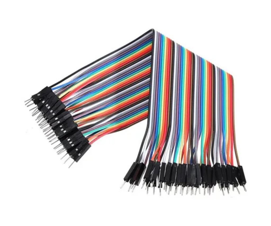[52] Cable Jumpers Dupont M-m 20cm 40pzas Arduino