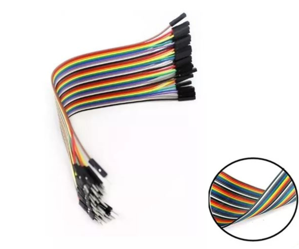 Cable Jumpers Dupont H-m 20cm 40pzas Arduino