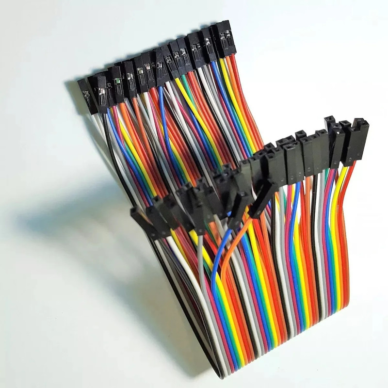 [54] Cable Jumpers Dupont H-h 20cm 40pzas Arduino