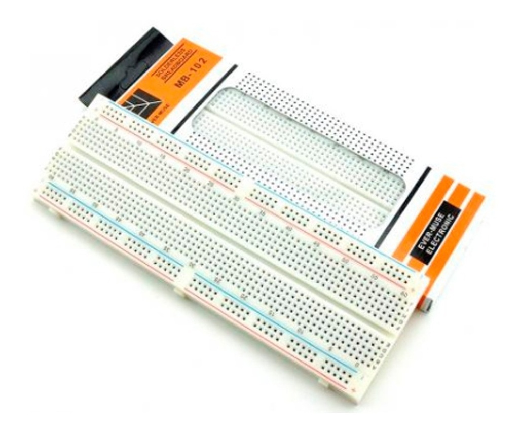 [100] Tablilla Protoboard 830 Puntos Arduino Proyectos Escolares