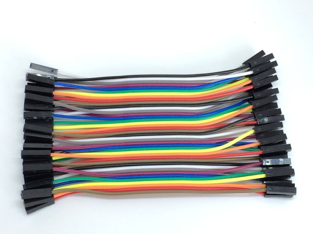 Cable Dupont Jumpers H-h, M-m, H-m 10cm 40pzas Arduino
