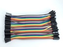 Cable Dupont Jumpers H-h, M-m, H-m 10cm 40pzas Arduino