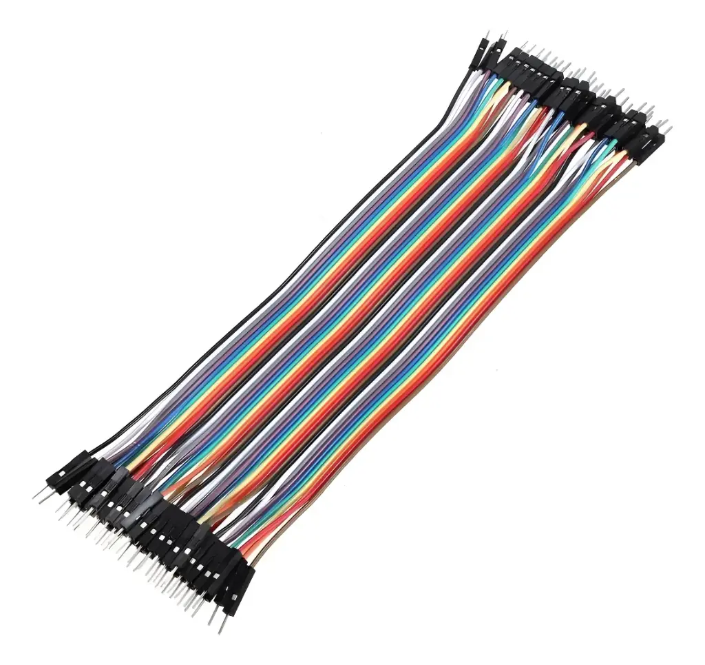 [121] Cable Jumpers Dupont H-h, M-m, H-m 30cm 40pzas Arduino