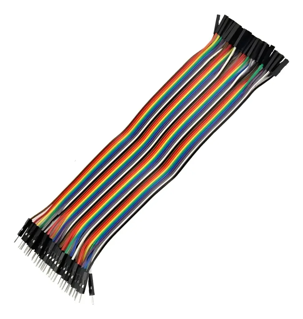 Cable Jumpers Dupont H-h, M-m, H-m 30cm 40pzas Arduino