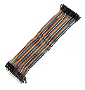 Cable Jumpers Dupont H-h, M-m, H-m 30cm 40pzas Arduino