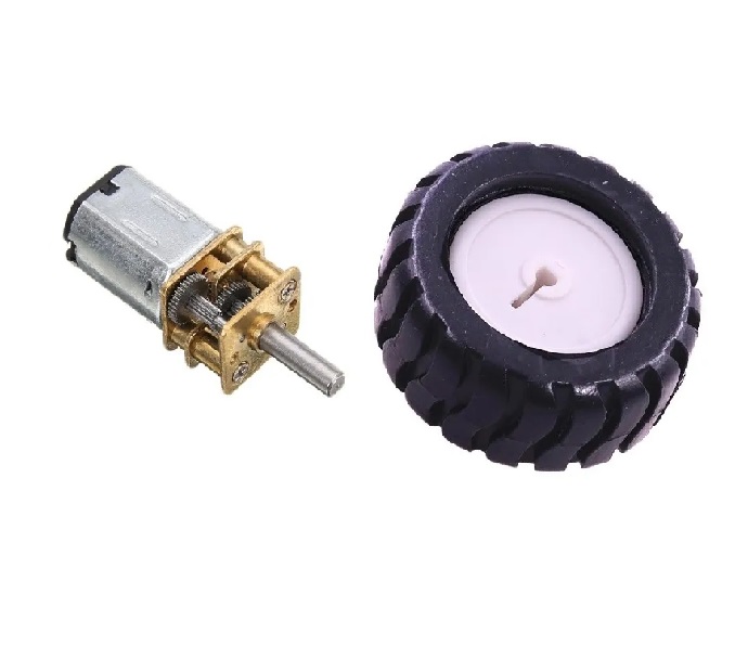 [128] Micro Motorreductor Metal N20  Compatible Con Arduino Pololu