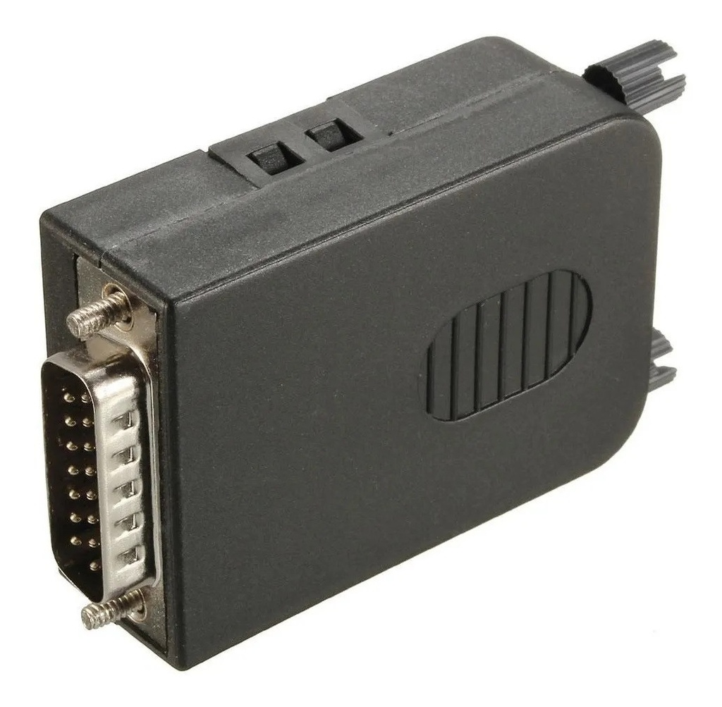 [138] Adaptador Macho Db15 D-sub Vga Terminal C/ Clemas Conector
