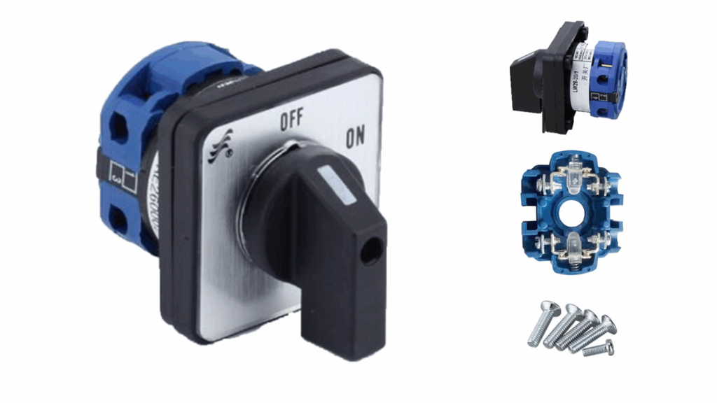 [152] Selector Interruptor 20a 2 Posiciones 2 Polo Switch Motores