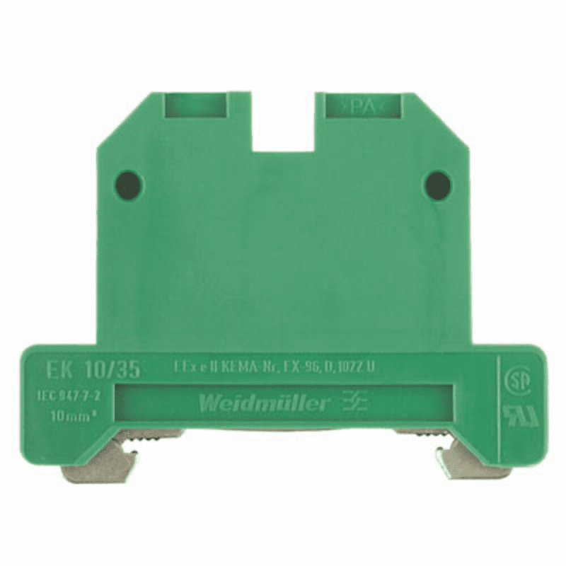 [173] Clema Borne De Tierra Ek10/35 10mm Compatible Weidmuller Tor