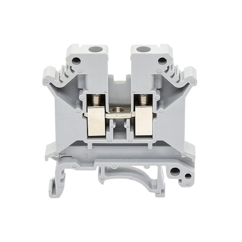 Clema Borne Uk-5n Eléctrica Rail Din 35mm 4mm Awg 24-10