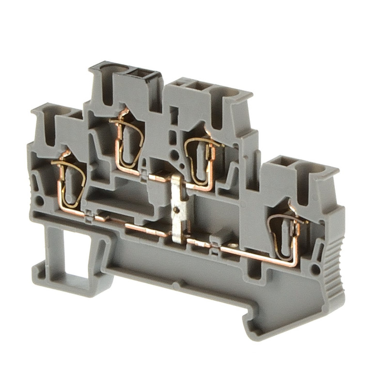 Clema Borne Sttb 2.5 2.5mm Awg 28-12 500v 26a Riel Din 35mm