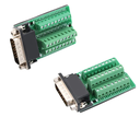 Adaptador Db26 Hembra Macho Terminal C/ Clemas Conector