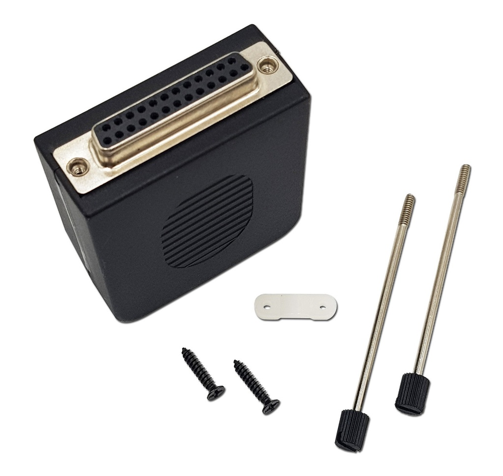 [197] Adaptador Db25 Hembra Rs232 Clemas Terminal Conector