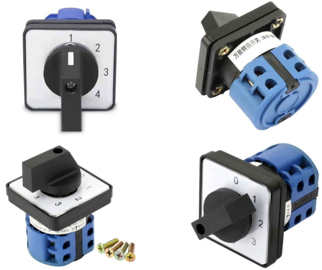 [200] Selector 5 Posiciones 0-1-2-3-4 20 Amperes Industrial Switch