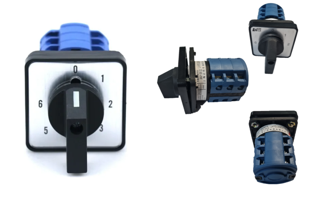 Selector 7 Posiciones 20a 0-1-2-3-4-5-6 Industrial Switch