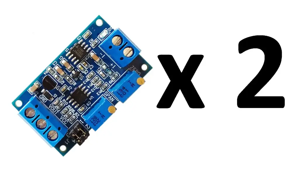 [211] Paquete 2 Pzas Modulo Corriente A Voltaje 4-20ma A 0-10v
