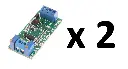 Paquete 2 Pzs Modulo Voltaje A Corriente 0-5v A 0-20ma 4-20