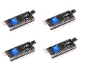 Paquete 4 Pzas Modulo Interface Serial I2c P/ Display Arduin