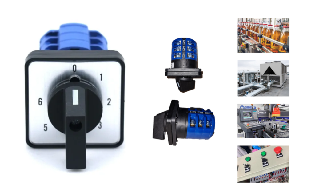 [223] Selector 7 Posiciones 0-1-2-3-4-5-6 32a Industrial Switch