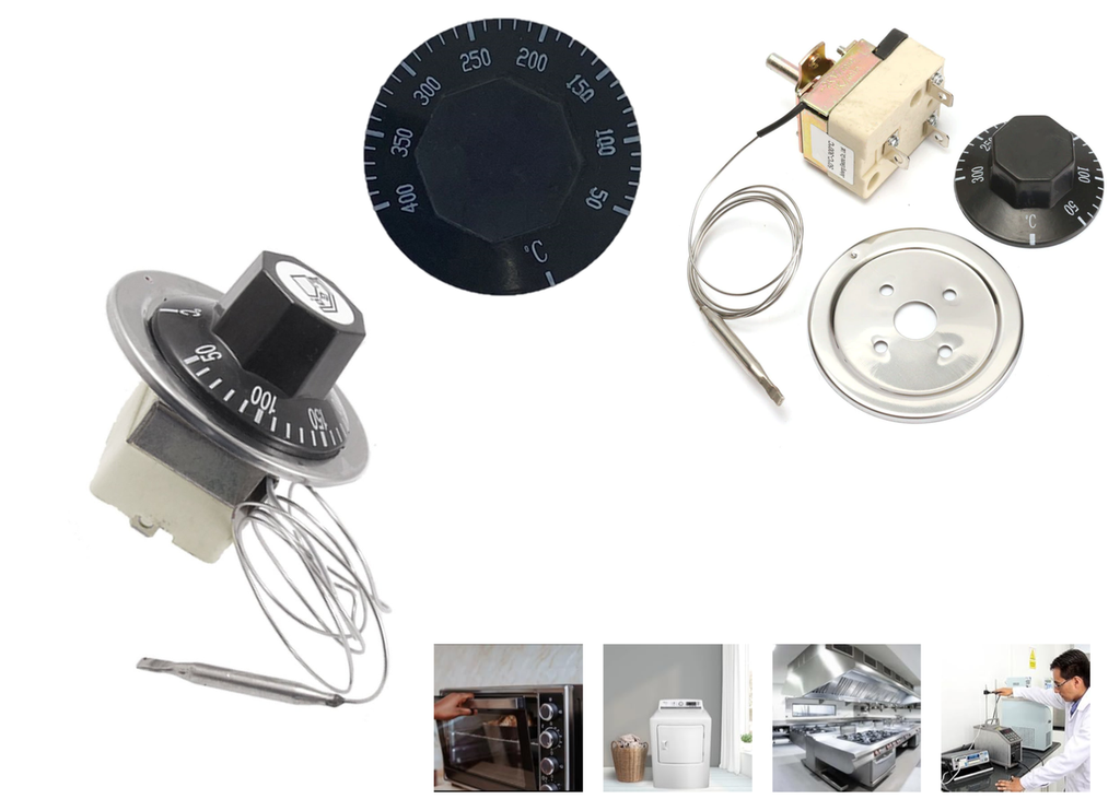 [235] Termostato 50 A 400 Grados Ac 16a Control Temperatura Horno