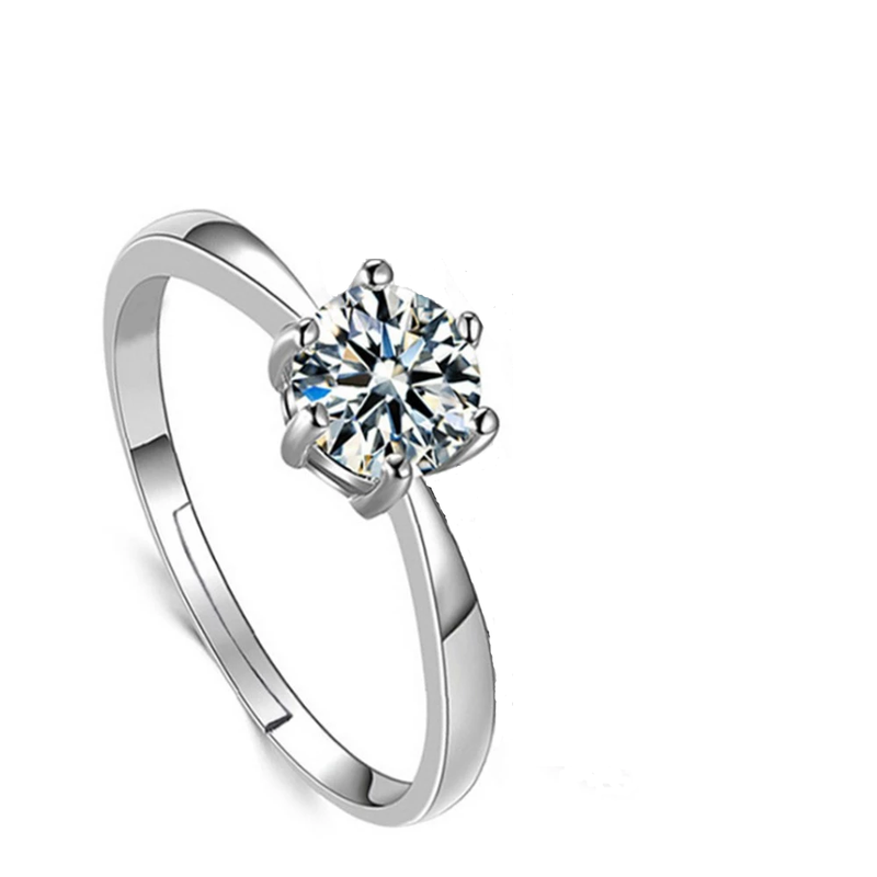 [266] Anillo Plata Promesa Compromiso Ley 925 Amor Novios