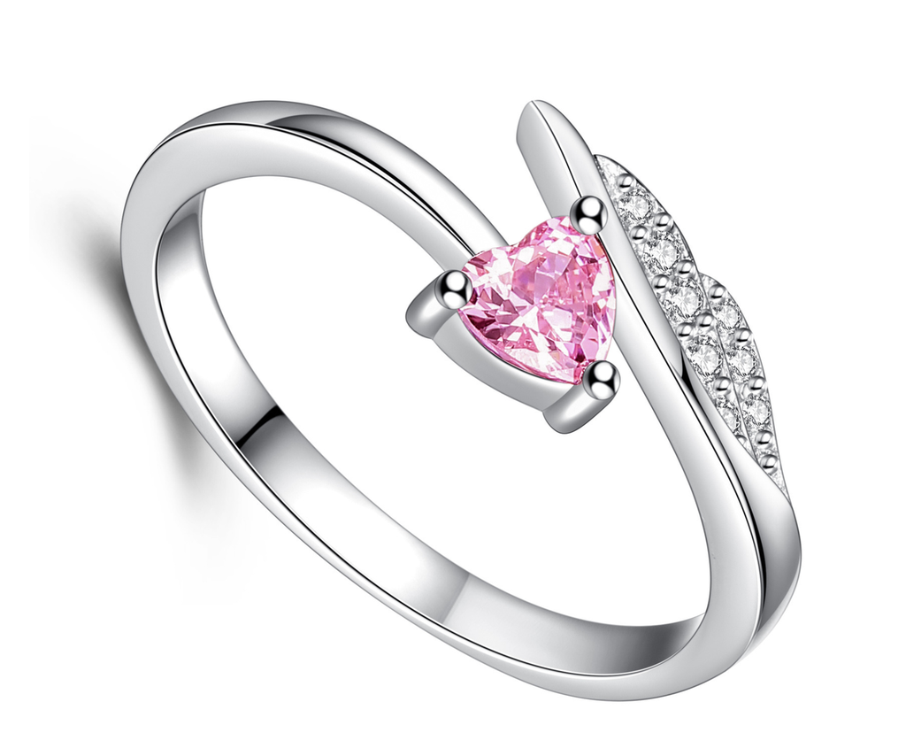 [270] Anillo Plata Promesa Compromiso Ley 925 Amor Novios Febrero