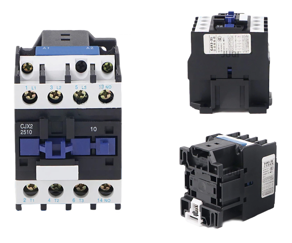 Contactor Trifásico 25 Amper Bobina 24 Vca Contacto No