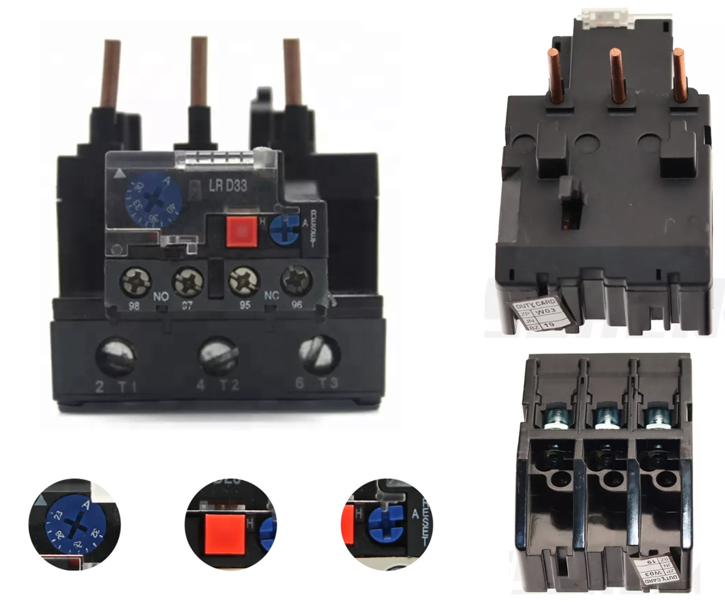 Relevador Bimetálico 37 - 50 Amper Sobrecarga Termico