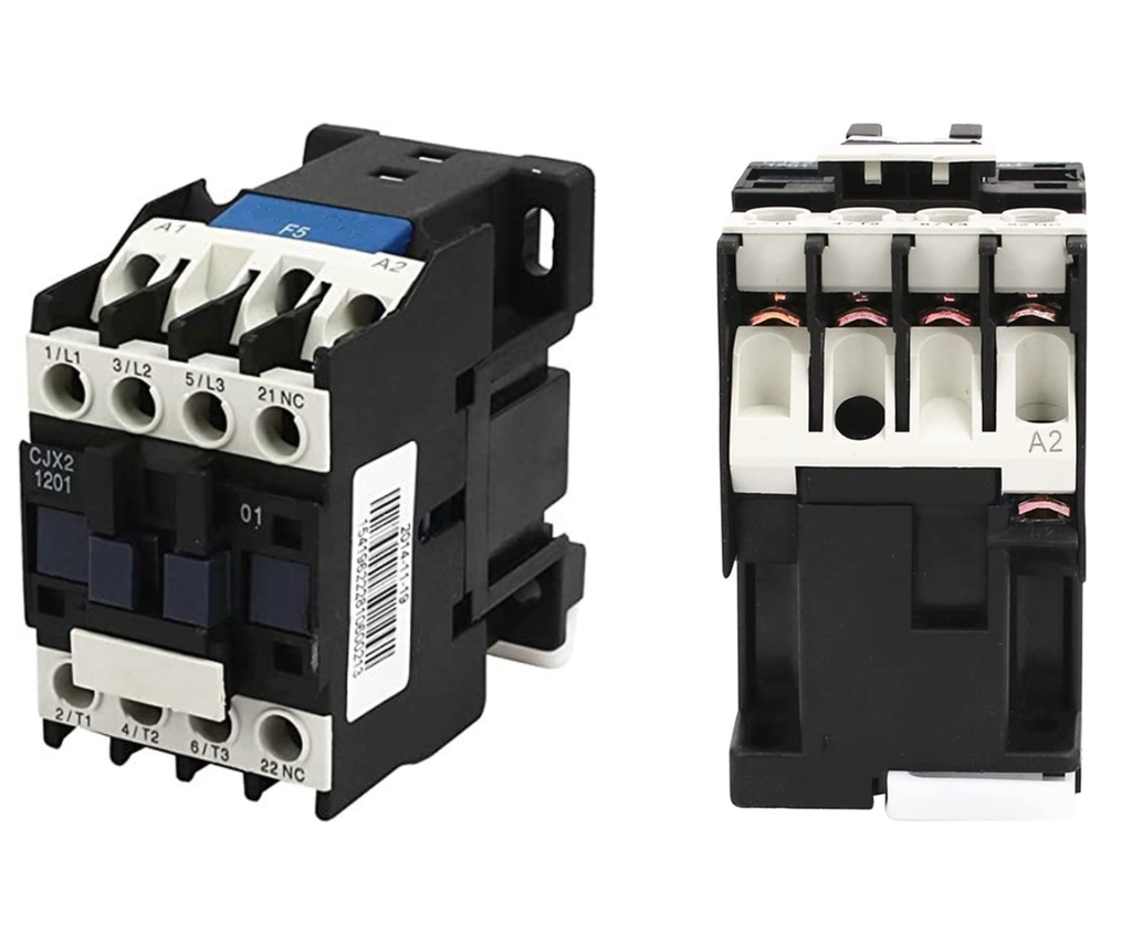 [368] Contactor Trifásico 12 Amper Bobina 24 Vca Contacto Nc
