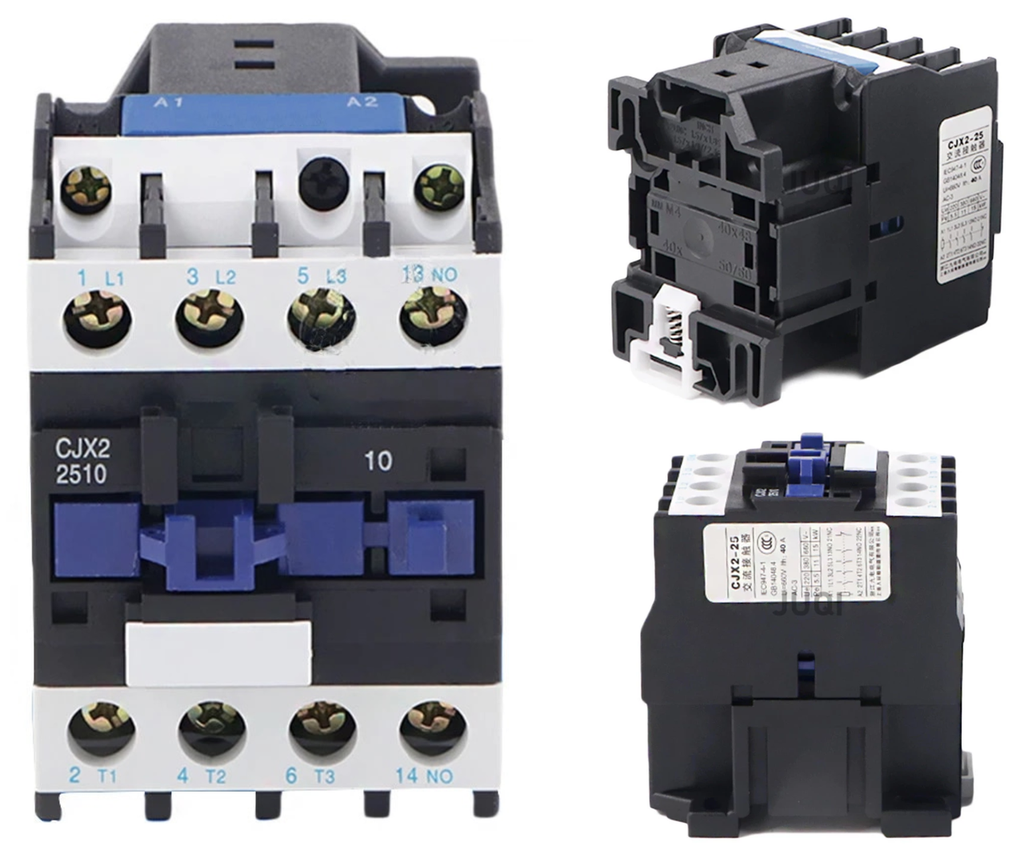 Contactor Trifásico 25 Amper Bobina 220 Vca Contacto Nc