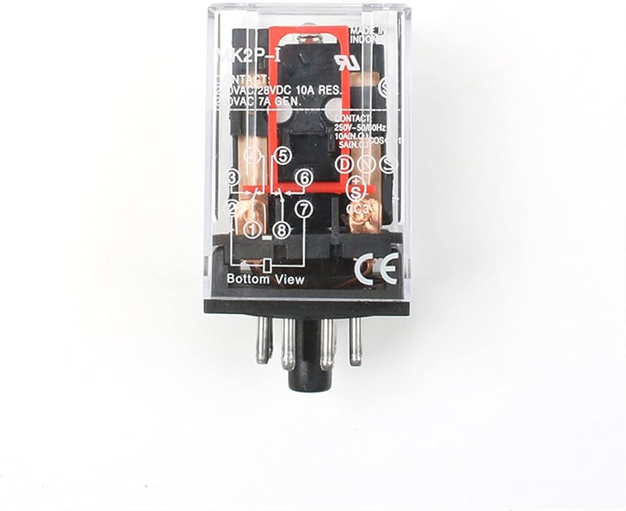 [376] Relevador Mk3p-i Bobina 110 Vca Encapsulado 11 Pines 3 Polos