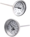 Termometro Bimetalico 0-100 Grados Largo 100mm 1/4 Npt Cocin