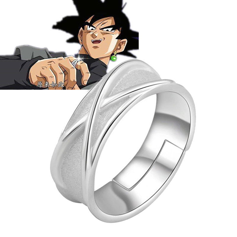[381] Anillo Del Tiempo De Black Goku Super Ajustable Cosplay