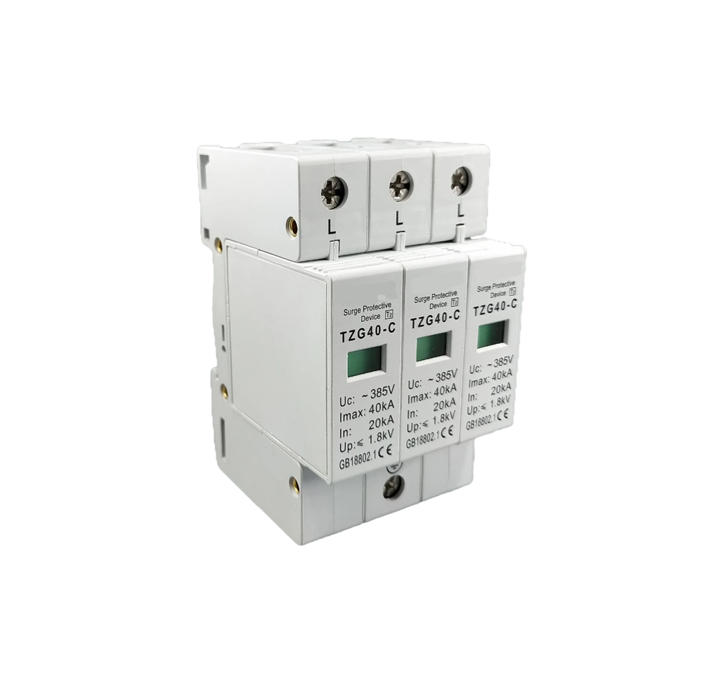 [392] Supresor Picos Spd 2l+n Corriente Alterna Surge Protect 3p
