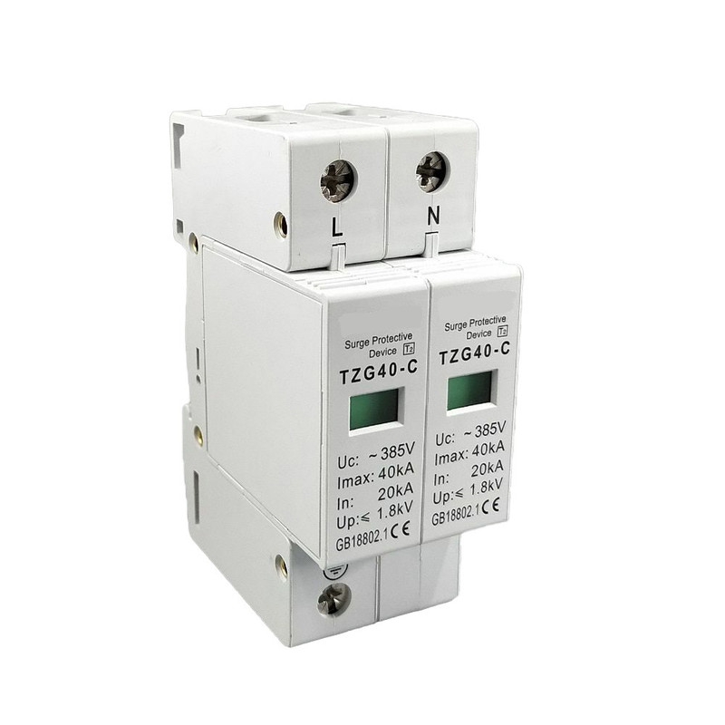 [393] Supresor Picos Spd L+n Corriente Alterna Surge Protector 2p