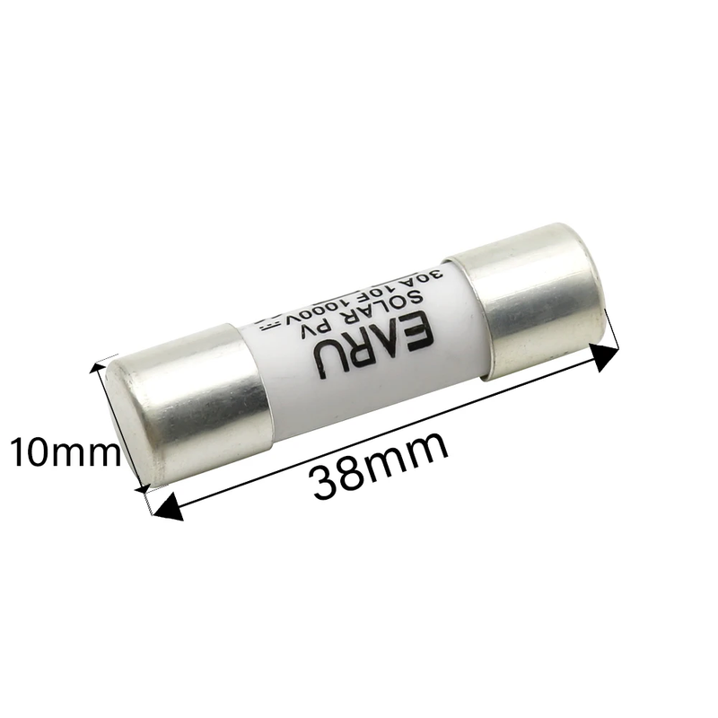 Fusible Cartucho Cerámica 32a 1000v Cd 10x38mm Solar Fotovol
