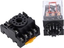 Relevador Mk3p-i Bobina 12 Vcd Encapsulado 11 Pines C/ Base