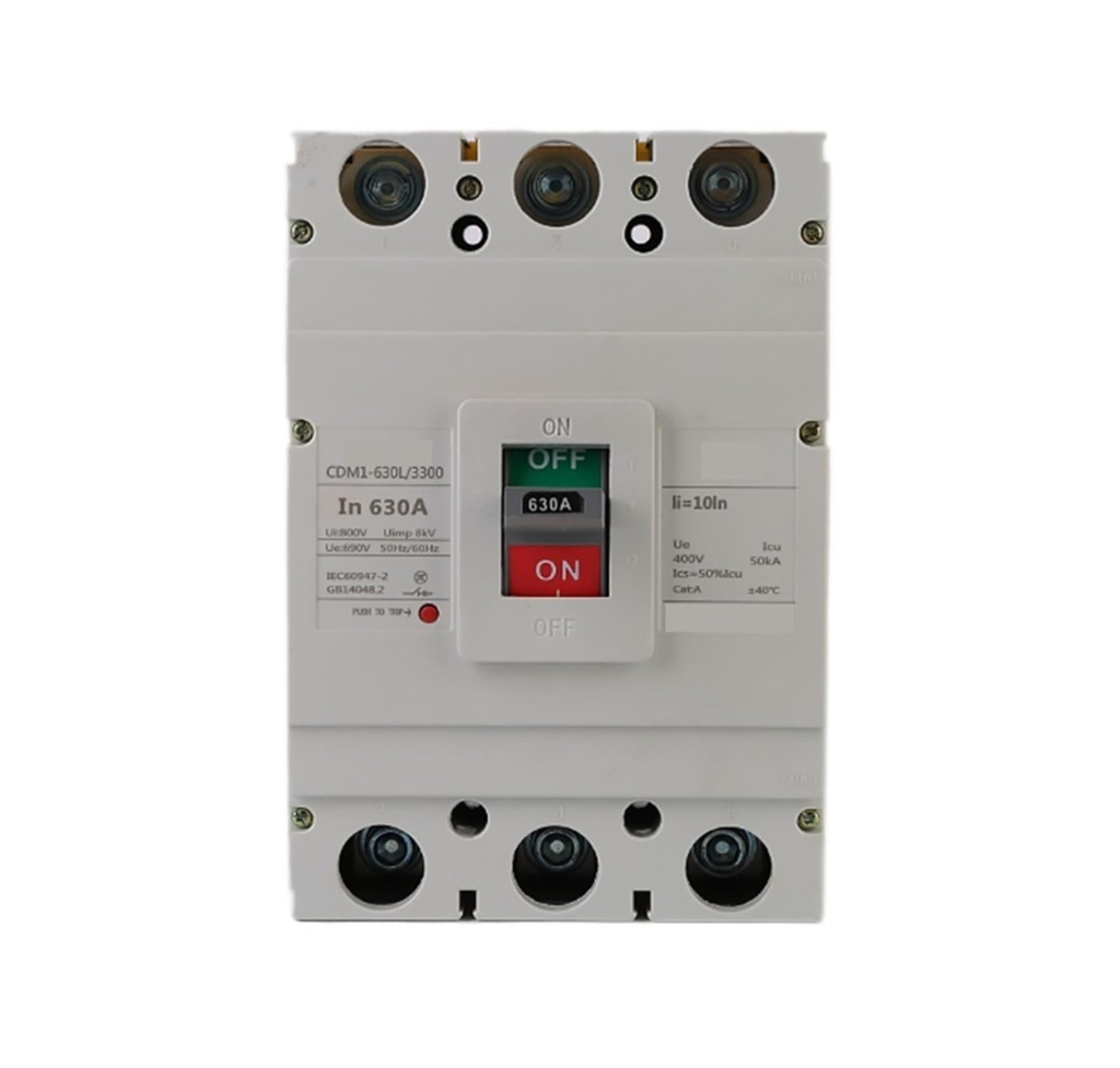 [448] Interruptor Termomagnetico De 630 Amper De 3 Polos 3 Fases