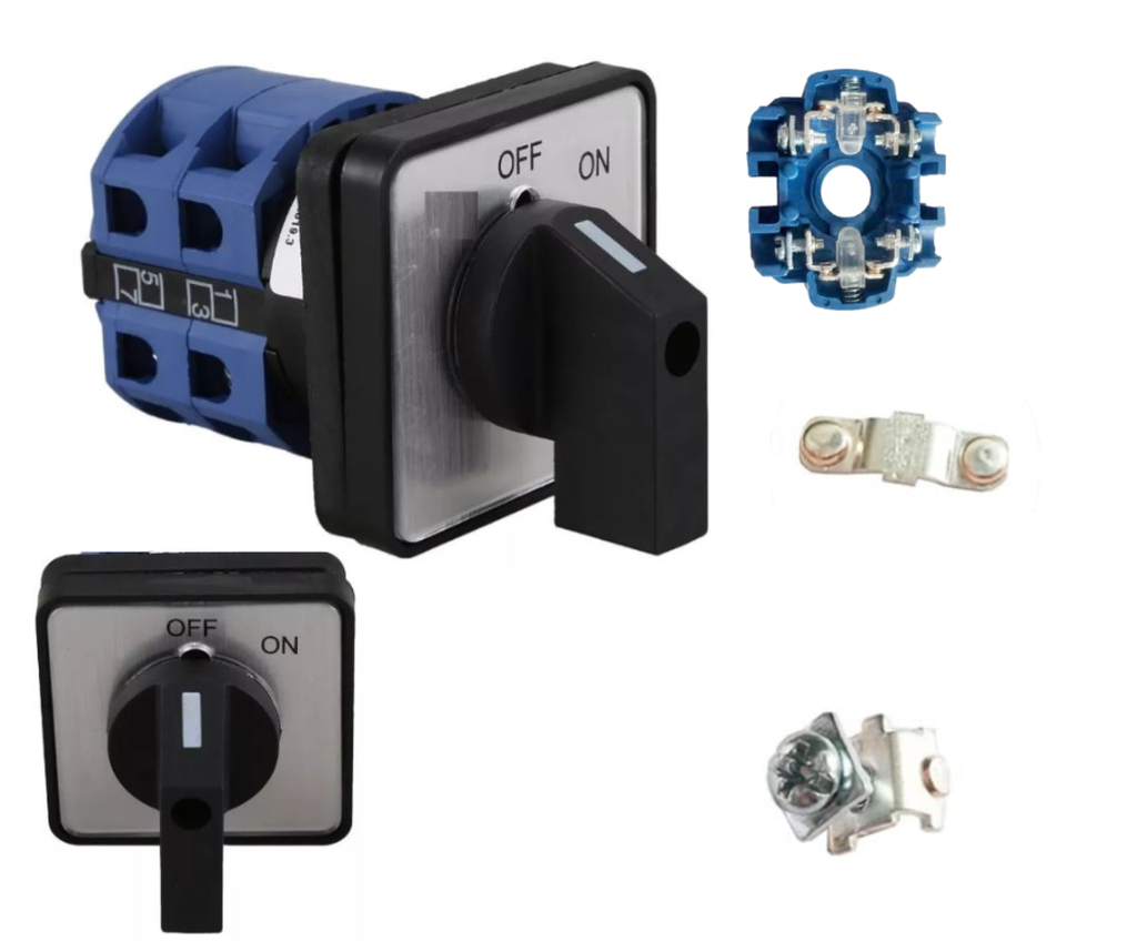 [477] Selector Interruptor 2 Posiciones Off-on 63 Amper 2p Switch