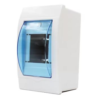DISTRIBUTION BOX 
FOR CIRCUIT BREAKER
4WAYS
FOR RIEL DIN
WATERPROOF
WALL MOUNTED


Waterproof Plastic Electrical Distribution Box Home Switch Protective Case for 4 Ways Wall Mounted Circuit Breaker for Riel Din