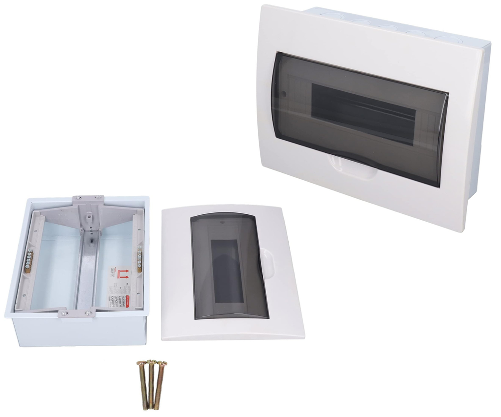 [561] Caja Gabinete 12 Pastillas Centro Carga Riel Din Interperie