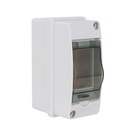 Caja Gabinete 2 Pastillas Ip65 Interperie Centro Carga Riel